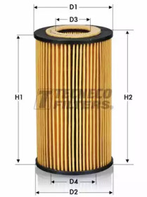 TECNECO FILTERS ol0215e -  OL0215-E ФИЛЬТР МАСЛЯНЫЙ TECNECO